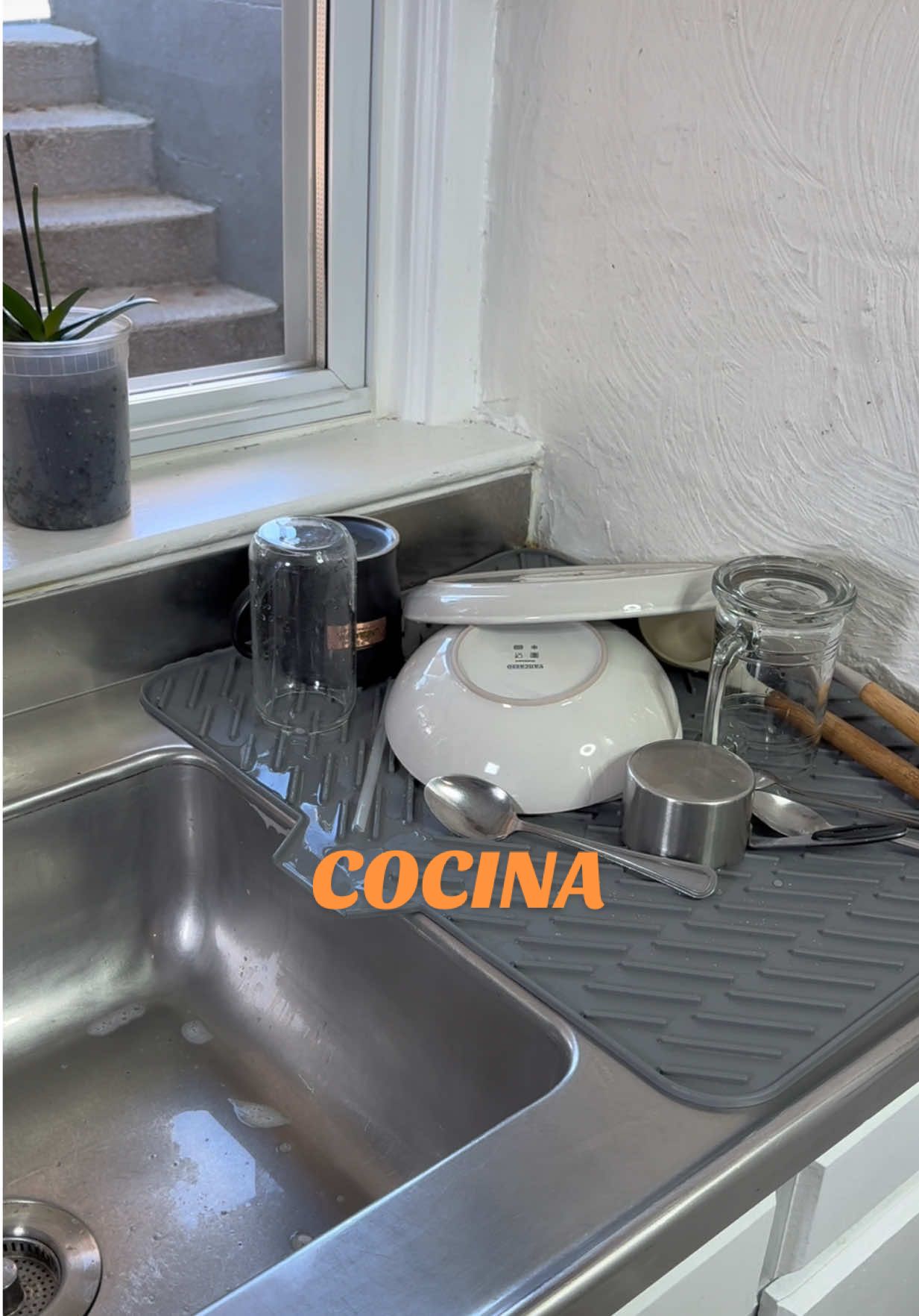 Silicon para secado de trastes #creatorsearchinsights Título  #siliconemat, #KitchenHacks, #siliconedishdryingmat  #homegadgets, 