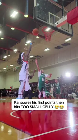 Kai is on the board. 😅😅 #kaicenat #kai #lba #basketball #streamer 