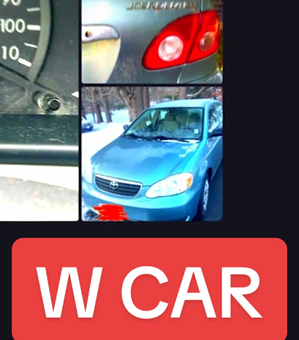 allat over a toyota corolla ✌️😭 #fyp #car 