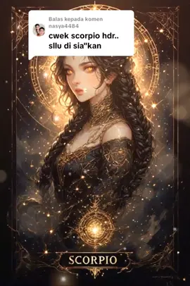 Membalas kepada @nasya4484 #zodiakindonesia #scorpio #dreamy #scorpio♏️ 👉 Intinya, Scorpio tuh sering disia-siain bukan karena lemah, tapi karena mereka kuat banget nahan rasa, total banget kalau udah sayang, dan susah buat cari 