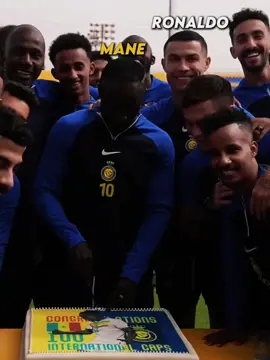 Ronaldo and Mane’s friendship🥰🤩 #ronaldo #mane #football