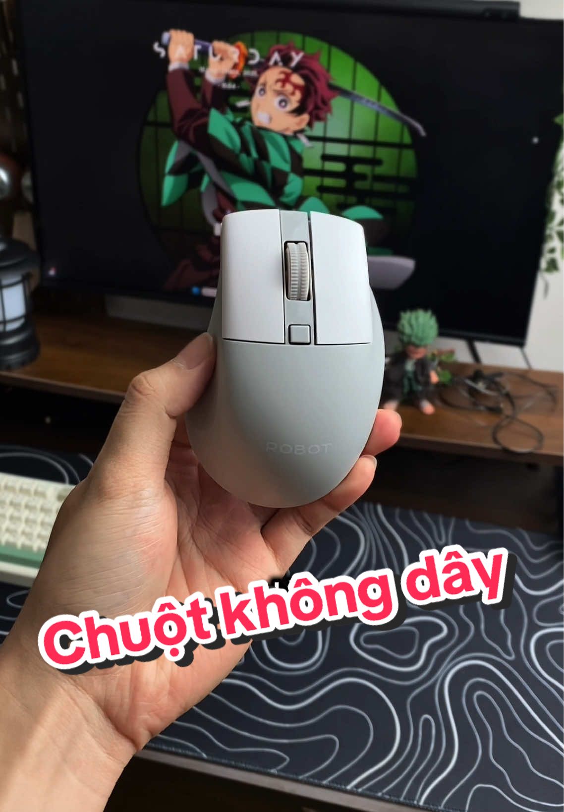 Chuột máy tính không dây Robot #chuotmaytinh #chuotmaytinhkhongday #chuotkhongday 