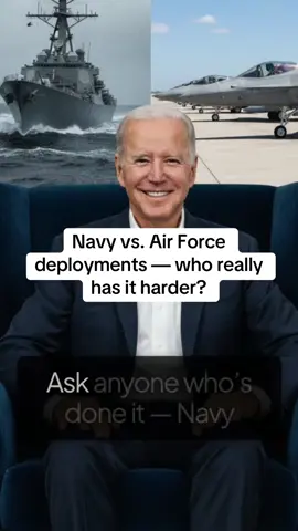 Navy vs. Air Force deployments — who really has it harder?                navy vs air force deployments navy life at sea vs air force base life which branch has harder deployments air force deployment lifestyle navy deployment truth military branch rivalry #NavyVsAirForce   #BranchRivalry   #MilitaryLife   #MilitaryTikTok   #USMilitary                 