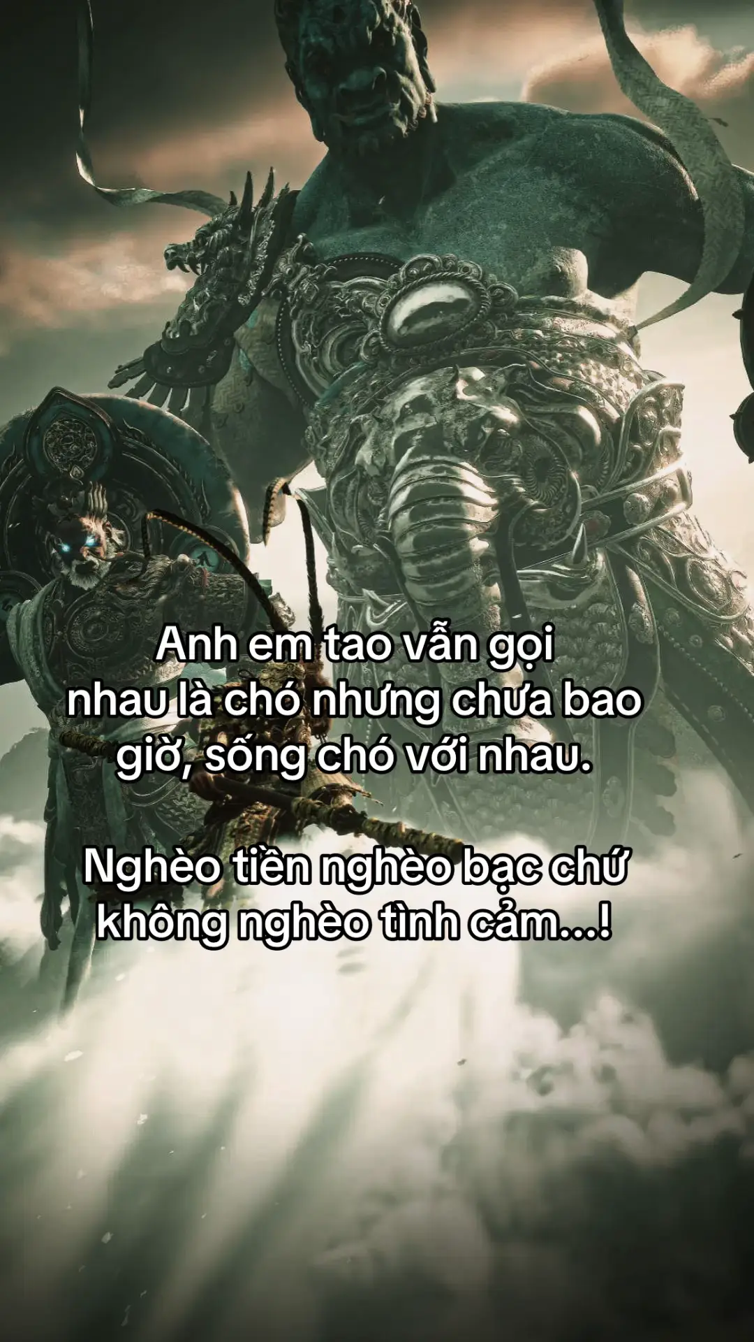 Anh em tao vẫn gọi nhau là chó nhưng chưa bao giờ, sống chó với nhau. Nghèo tiền nghèo bạc chứ không nghèo tình cảm...!#fyp #story 