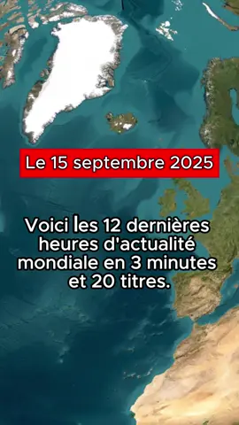 #actualitésmondiales #actualitésdujour #flashinfo #flashnews