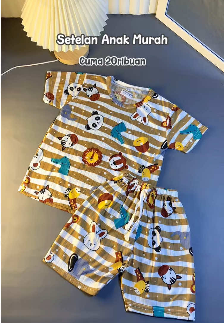 Motifnya lucu2 poll 😍🫶🏻 #setelananak #setelan #babynkids 