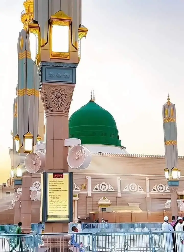 Madinah, the City of the Prophet, shines bright A beacon of faith, where Islam's history takes flight The Masjid an-Nabawi, a mosque of grandeur and might Where the Prophet Muhammad's tomb is a sacred sight The city's streets are lined with date palms, green and tall A tranquil oasis, where faith and peace enthrall Madinah's rich history and heritage are palpable and real A place where Muslims from all over the world come to feel The city's @TikTok warm hospitality and welcoming smile Make it a place of pilgrimage, worth traveling a long while.