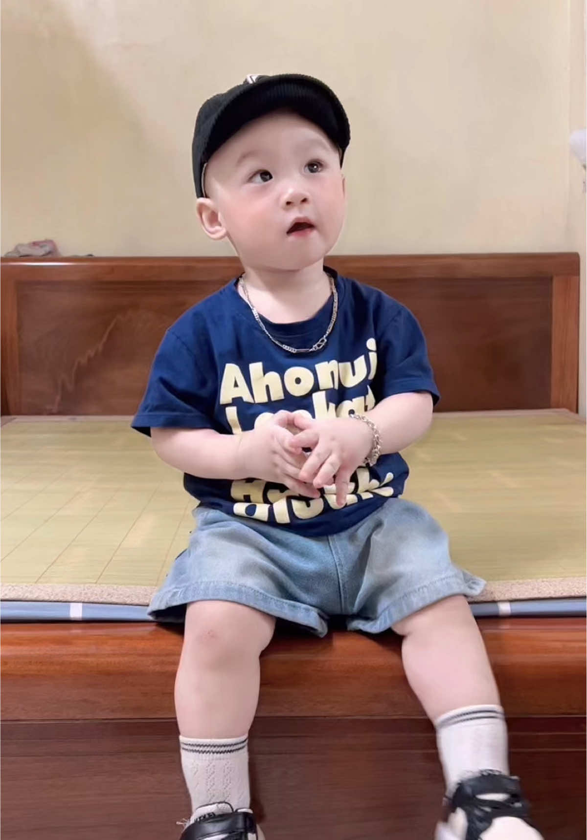 Quần đùi bò cho bé trai form dáng HQ cho bé🥰🥰 #xuhuongtiktok #embedangyeu #quanchobe #quanbochobe 