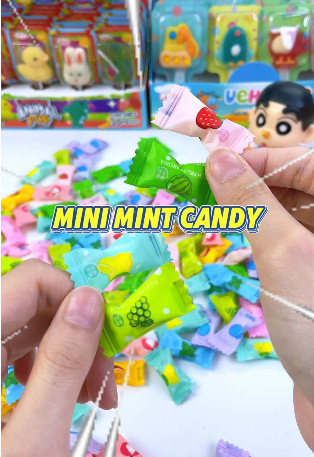 Peppermint candy#candy #lollipop 