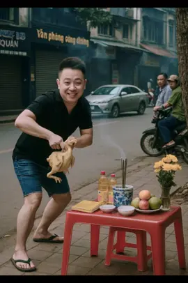 Giật cô hồn nhanh tay thì còn ,chậm tay thì vào sài gòn mà giật 🤣🤣 #giatcohon #ramthang7amlich #videoAI #hàihước 