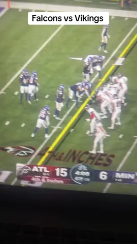 Great game yessir #nfl #falcons #vikings #fyp 