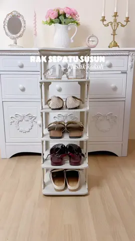 Rekomendasi rak sepatu susun plastik💗✨ #raksepatu #raksepatususun #raksepatuplastik #raksepatususunplastik #fyp 