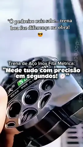 Trena de Aço Inox Fita Métrica com Trava Retrátil – compacta, resistente e super precisa! Já aproveita segue curte e salva pra não perder mais nenhum achadinho top como esse 😎 #obra #construcaocivil #ferramentas #acheinashopee #creatorsearchinsights