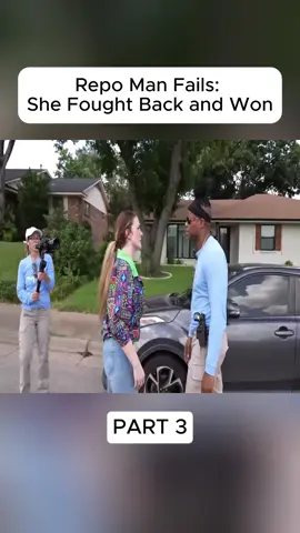 Repo Man Fails She Fought Back and Won#repo #car #fought #fail #truck 