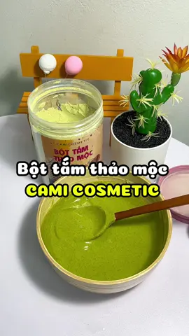 Tắm xong da sạch mịn thích lắm luôn #bottamtrang #bottamtrangthaomoc #bottamthaomoc #thaomoc #dung68riviu 