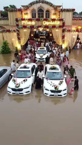 AI flood vlog #FloodedWedding #PakistanFloods #WeddingChaos #FloodInMarriageHall #PakistaniResilience 