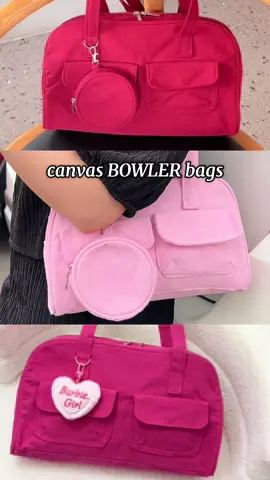our locally-made CANVAS BOWLER BAGS are available in MINI and MEDIUM sizes! Get yours now! #bowlerbag #fyp #foryoupage #tiktokfinds #baggu 