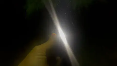 Powerful headlamp #outdooradventure #TikTokShop #tiktokshopmadebuyit #endofsummersale #Michiganhikingatnight 