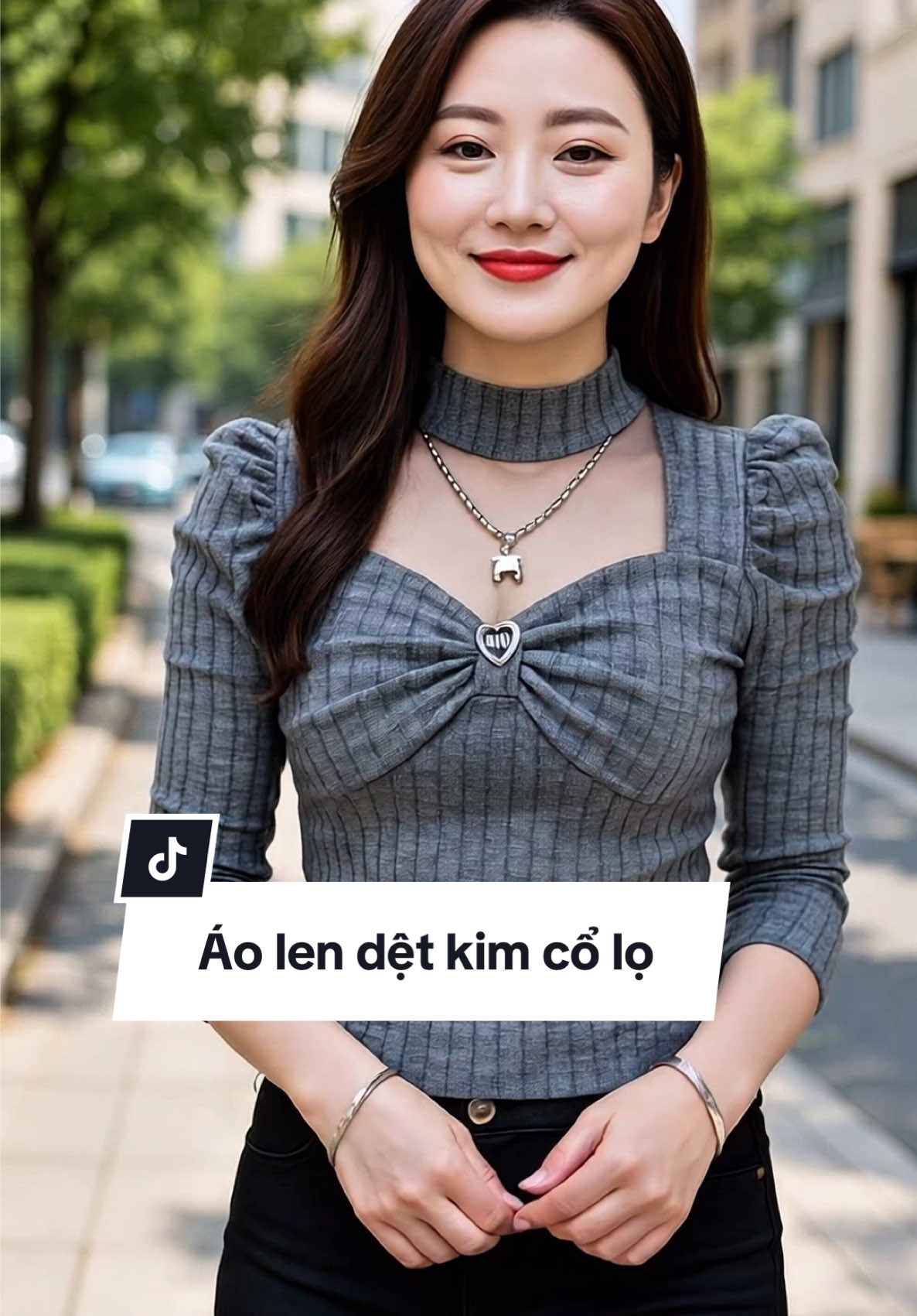 Áo len dệt kim cổ lọ #ĐồĐẹpMỗiNgày #OutfitXinh #SetĐồNữ #xuhuong #viraltiktok #PhongCáchNữ #ĐồNữĐẹp #OOTD #xuhuongtiktok #ThờiTrangNữ #cute 