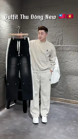 Phối đồ nam mùa đông với quần jean 🇰🇷🇻🇳  #outfitnam #outfit #phoido #quanjean #phoidonam 