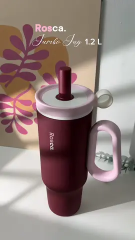 SO CUTE! 🥹❤️ tumbler jumbo jug dari @Rosca Indonesia #tumbler #tumblr #tumblerstainless #rosca #fyp 