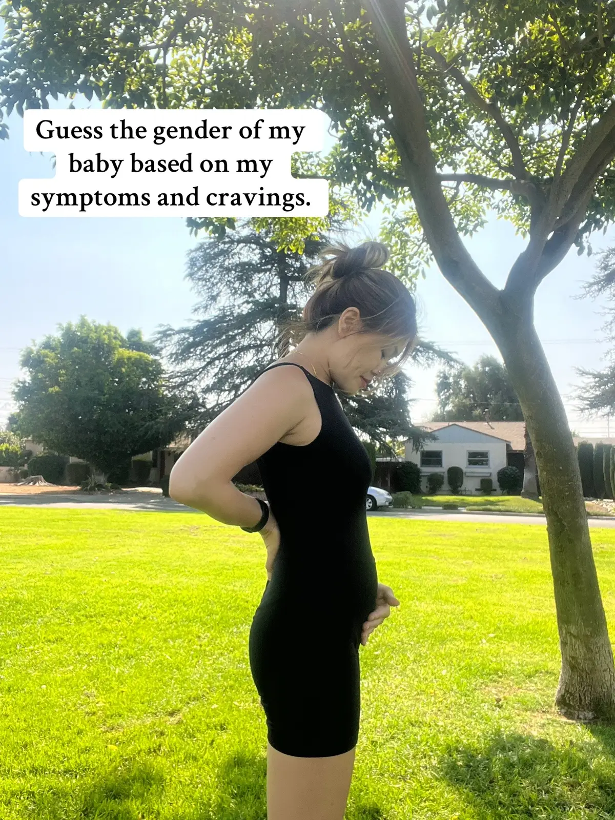 Guess the gender. Almost out of first trimester!  #fyp #pregnantcravings #pregnancyglow #LIVEIncentiveProgram #PaidPartnership 