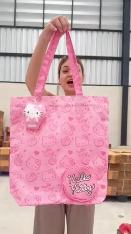 Hello Kitty กระเป๋าผ้าช้อปปิ้งคิตตี้ โมชิ   #กระเป๋าผ้า #กระเป๋าคิตตี้ #กระเป๋าโมชิ  
