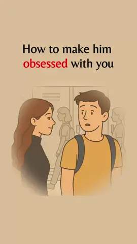 How to Make Him Obsessed with You: School Edition. We discuss how to make a guy obsessed with you in a school setting. The key tactics include using the 'clip-by method', being mysterious, giving quick hellos, and sparking jealousy by talking to other guys. These methods are said to drive the guy crazy and make him chase you harder. #SchoolTips #RelationshipAdvice #psychology #crush #usa 