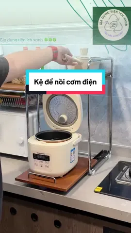 Kệ để nồi cơm điện siêu tiện #giadungtienichxanh #dogiadung #kedenoicomdien 