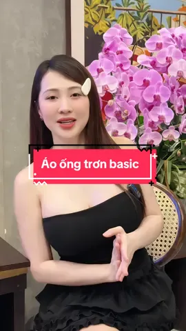 Áo ống trơn basic #cohuyentaphoa #xuhuong 