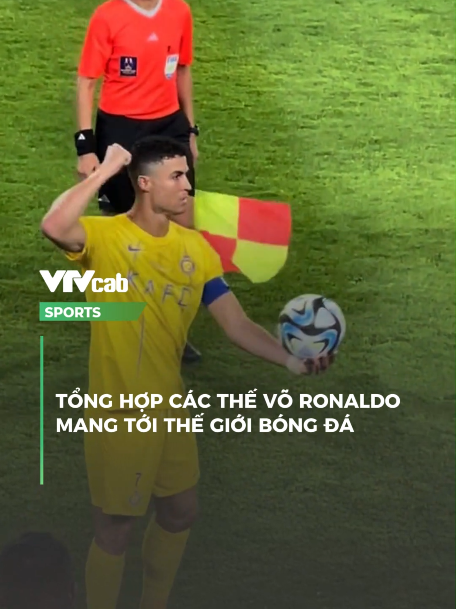 Các thế võ mà Ronaldo đã trình làng.#VTVcabSports #sportsontiktok #thethaomoingay