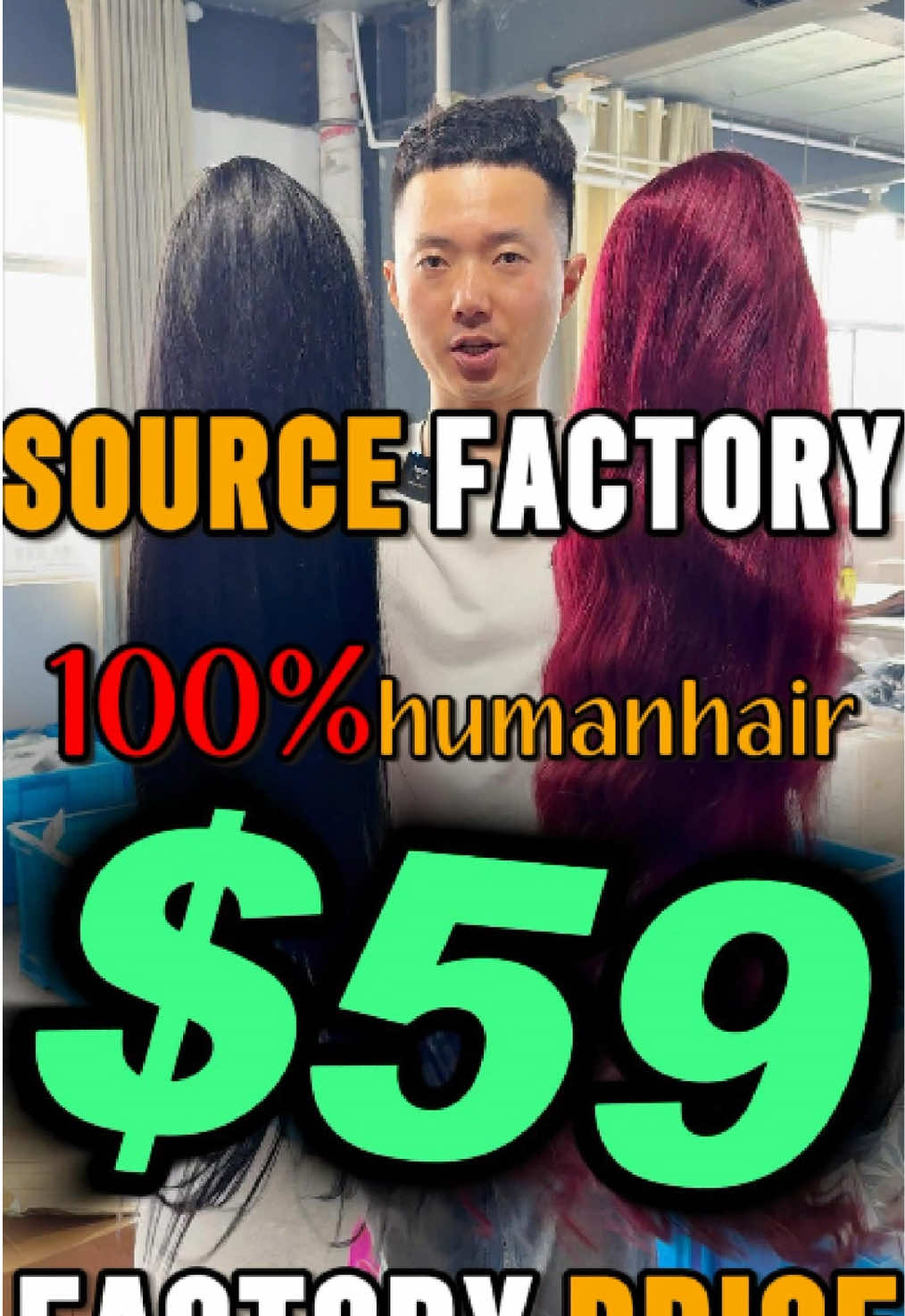 $59 for a gorgeous 28 inch human hair wig😍😍😍 #halloween #wigtok #wigsale #wigflashsale #flashsale 