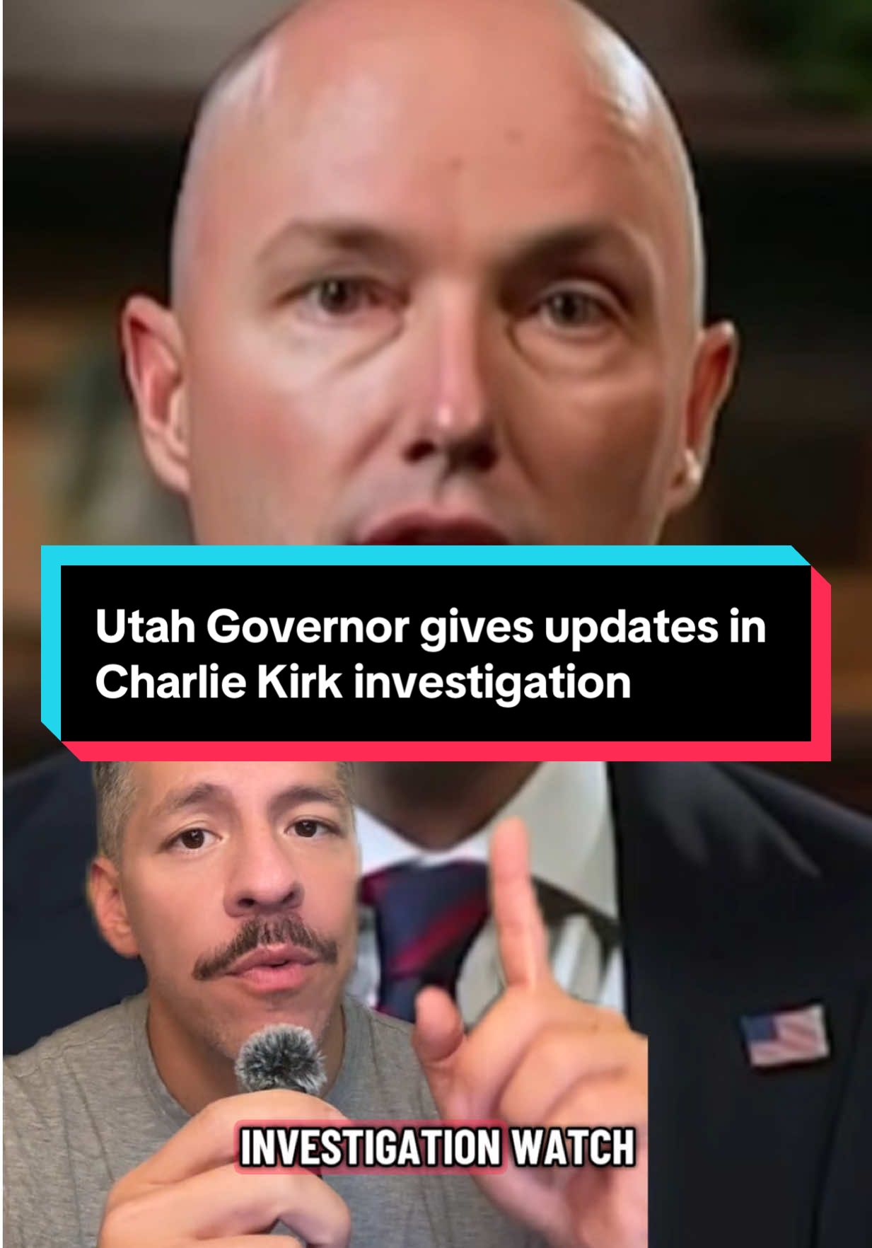 Utah Governor Spencer Cox shares new details about the Charlie Kirk attacker Tyler Robinson #charliekirk #tylerrobinson #spencercox 