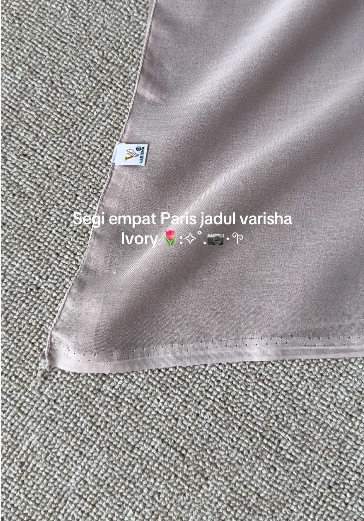 Hijab Paris polos 