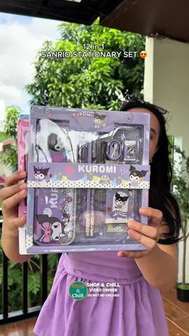 Perfect pang regalo sa mga kids tong 12in1 Stationary Set! Siguradong magugustuhan nila to😍✅ #stationaryset #12pcsstationaryset #stationarysetforkids #kuromi #giftideas  DISCLAIMER: PRICES MAY VARY AFTER THE PROMOTION ENDS. 