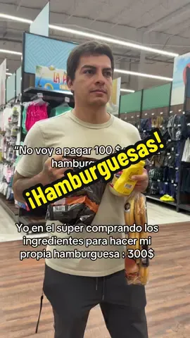 Mejor hubiera comprado una 😅 Insta: Rojas_Gomez_rg #humor #comedia #hamburguesas #super #comoras 