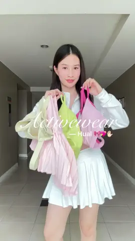 Activewear haul 💖🌸🎀 #activewear #ชุดออกกําลังกาย #ออกกําลังกาย 