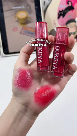 Son màu xinh xĩu 🍒 #sonmoi #sonmoidep #oukeya #makeup #viral 