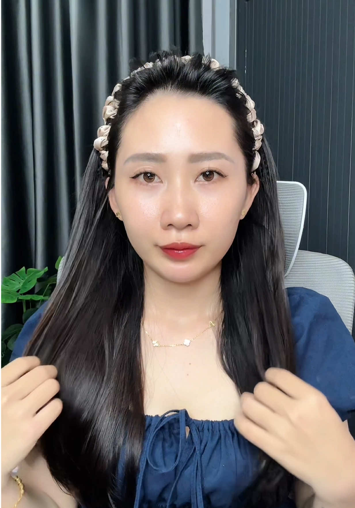 Xinh đẹp ra dáng liền nà #caitoclamphongtoc #bangdo #caitoc 