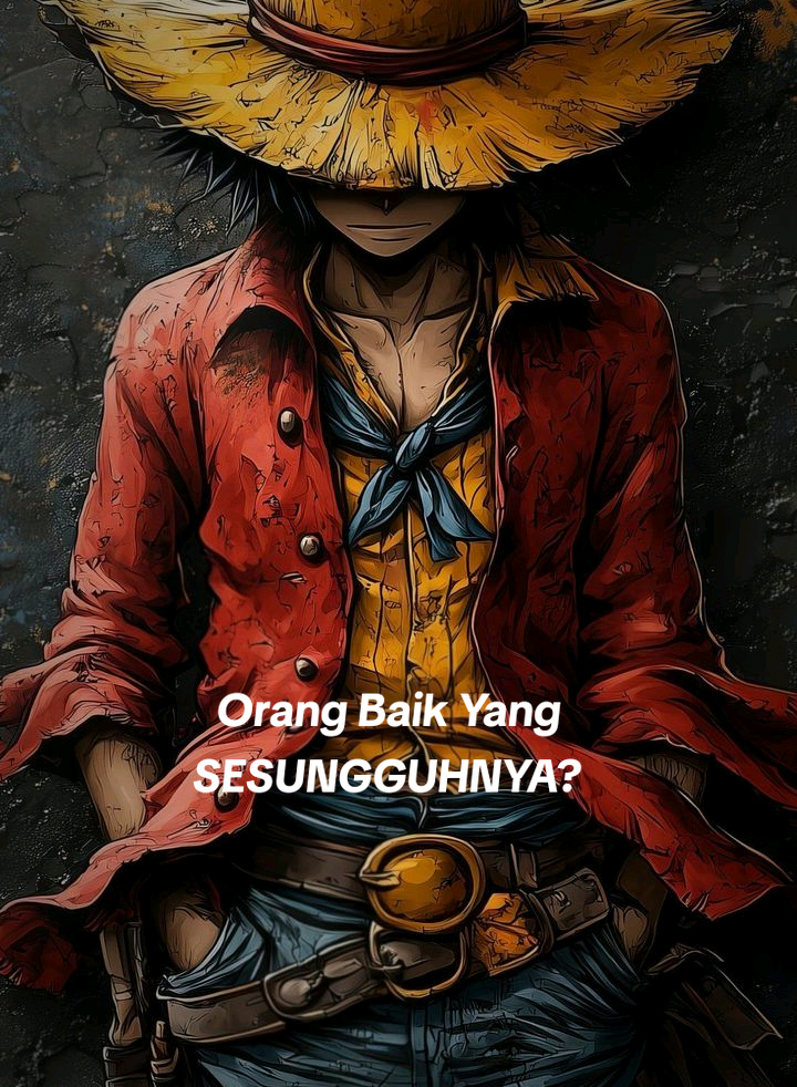 Hati Hati dngan orang baik😱😁🔥 #quotes #story #katakata  #anime #onepieceedit 