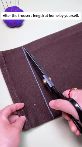 Pants too long? ✂️ Here’s how I shorten them easily at home! I’m using this 34-piece sewing kit, and it’s only $8.99 with free shipping — such a great deal! 🧵✨ Affordable, practical, and perfect for all your DIY sewing projects. #Sewing #SewingHacks #DIY#TikTokShop 