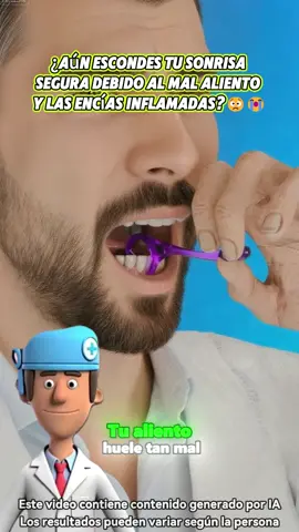 ¿AÚN ESCONDES TU SONRISA SEGURA DEBIDO AL MAL ALIENTO Y LAS ENCÍAS INFLAMADAS?😟😭 #usa #teeth #toothpaste #fyp#dealsforyoudays#viralontiktokshop & #superbrandclub