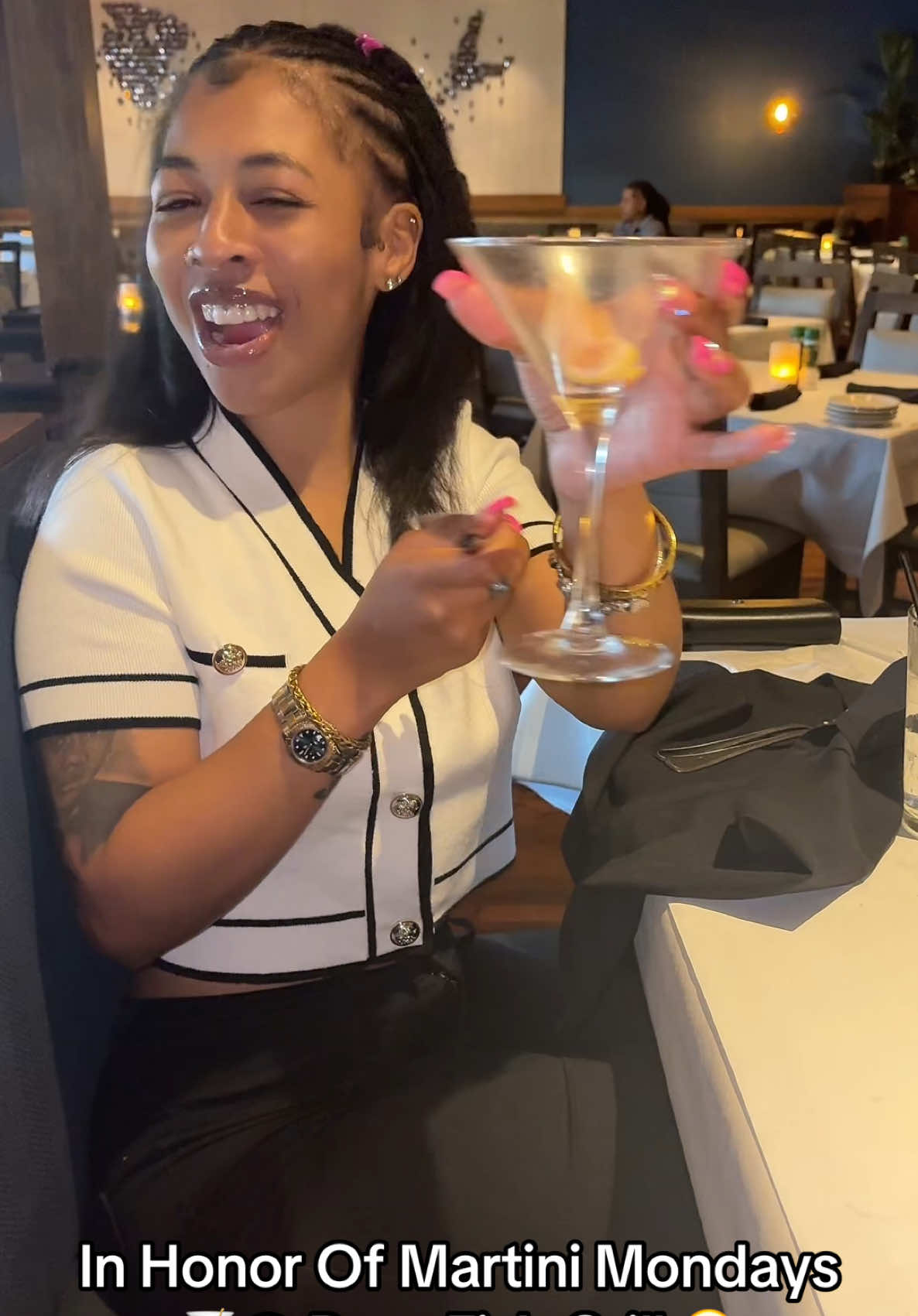 What’s your favorite drink, if you had to choose 1 !? Mine is the Lychee Martini 🥰 ##fyp##relatable##martini##relatable##foryou