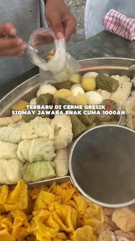 SIOMAY WENAK BUMBU KACANG MEDOK POLL‼️Sudah ada 80 cabang, yang mau join kmitraan cuss dm kesiniii✨@Rio Yoga  📍SIOMAY JAWARA depan sma 1 cerme sampai geprek sai pas Jam buka : jam 10 pagi - 9 malam #siomay #siomayenak #gresikkuliner  #kulinergresik  