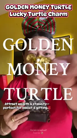 Replying to @royalties shop who wouldn’t want more prosperity, protection, and financial stability? This Feng Shui Lucky Turtle is believes to bring longevity + good f0rtune 🐢✨Perfect charm for your wallet or as a thoughtful gift 🎁 #luckycharm #fengshui #turtle #walletcharm #goodluck 