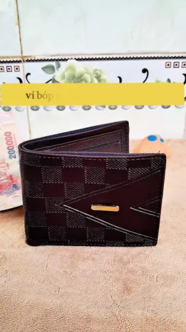 bóp ví Nam da PU đựng tiền và giấy tờ giá hạt dẽ. #xuhuongtiktok #viralvideo #xuhuong #bopnam #vinam 
