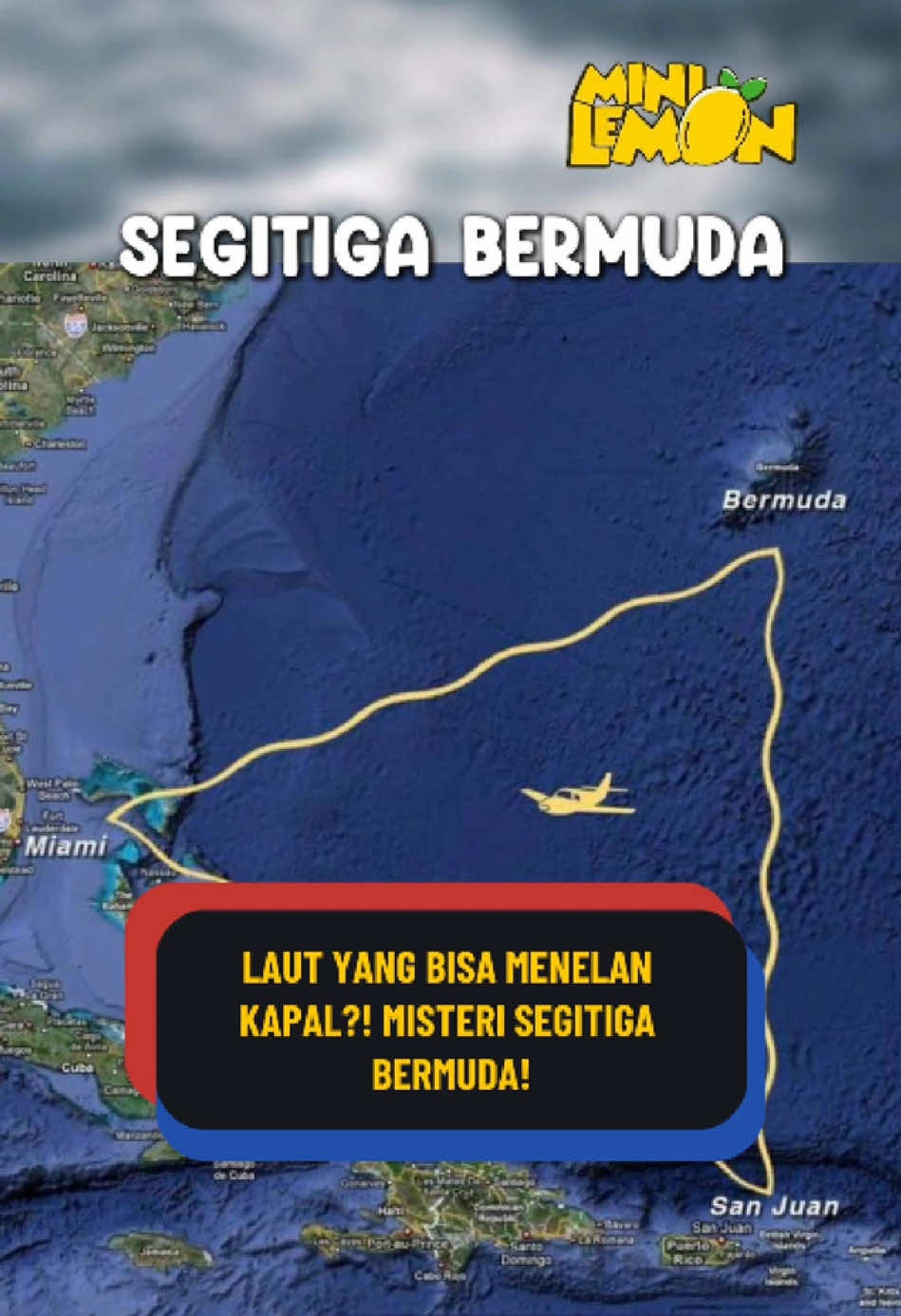 Kapal & pesawat hilang tanpa jejak!? Segitiga Bermuda masih jadi misteri besar di Samudra Atlantik! Gas metana, arus laut, medan magnet…atau sesuatu yang gaib? Menurut kamu, mana yang paling masuk akal? Follow untuk fakta menarik lainnya! #dtopengkingdom  #SegitigaBermuda #MisteriDunia #Minilemon #BermudaTriangle