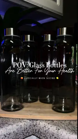 Testing Out My New Glass Bottles 🤩#glassbottle #glassbottles #reusable #juicing #health 