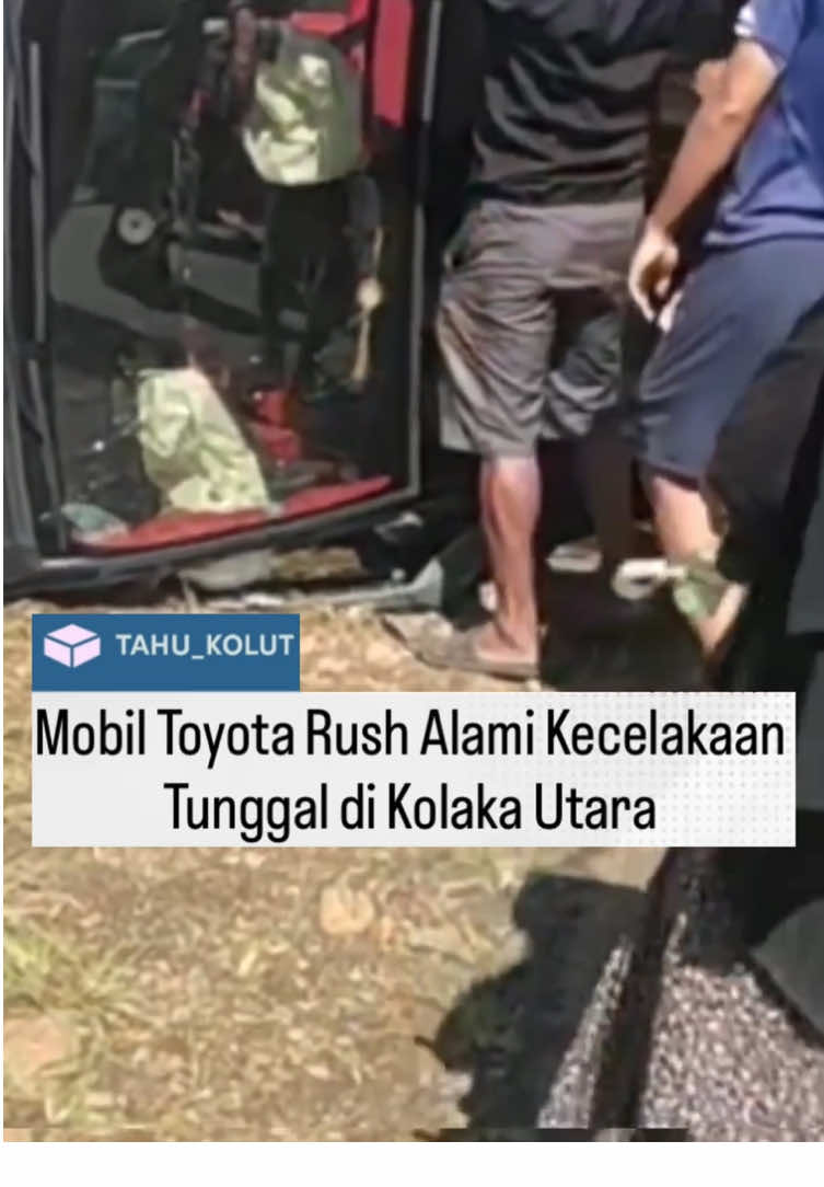 Kolaka Utara – Sebuah mobil Toyota Rush mengalami kecelakaan tunggal di Jalan Desa Lelewawo, Kecamatan Batuputih, Kabupaten Kolaka Utara, pada Senin (15/9/2025). #virallelewawo #batuputih #kolakautara #kecelakaan #kolut