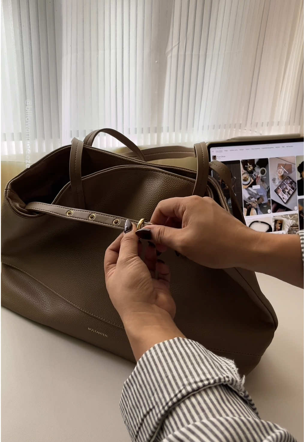 Allin bag💌 #bostanten #bostantenbag #bag #totebag #fyp 